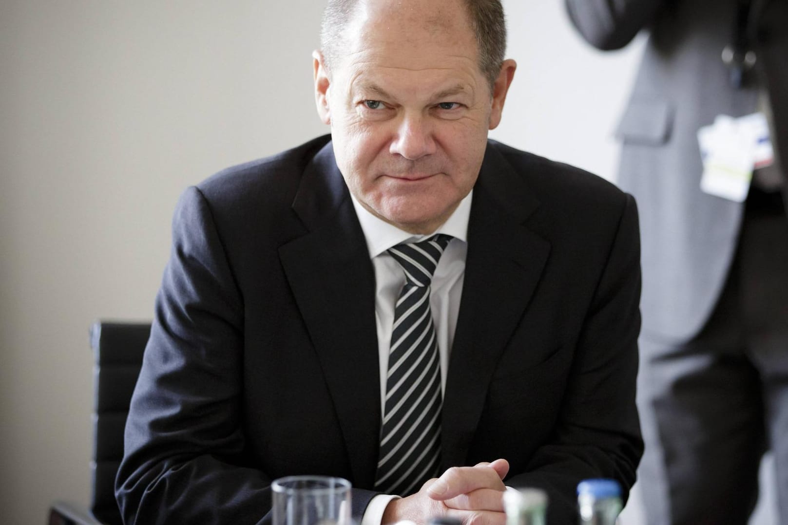 Bundesfinanzminister Olaf Scholz: Der SPD-Politiker fordert deutsche Unternehmen auf, nicht am Lohn ihrer Arbeitskräfte zu sparen.