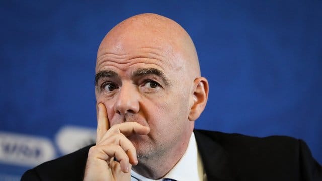 FIFA-Präsident Gianni Infantino. FIFA-Präsident Gianni Infantino.