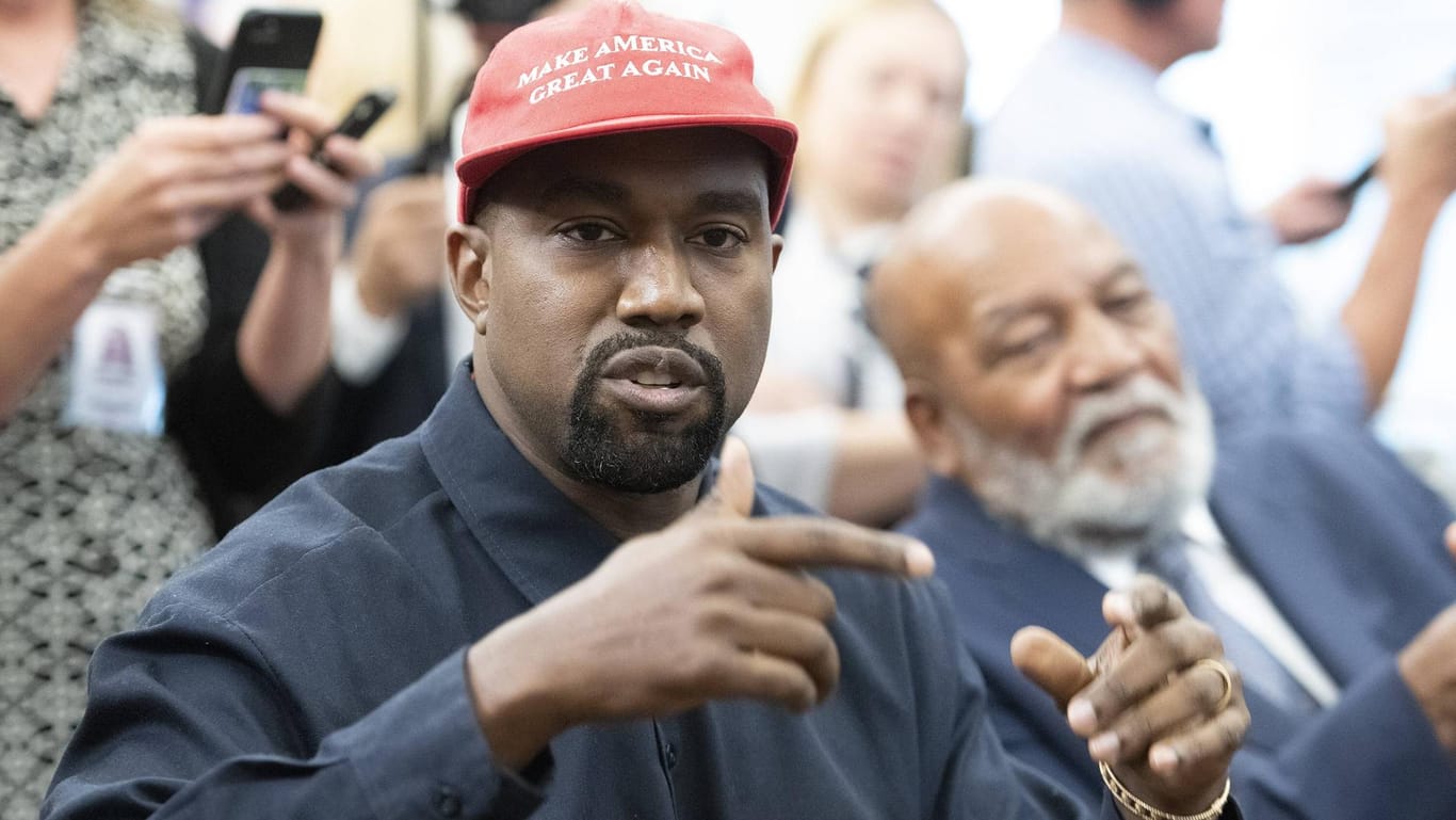 Kanye West: Am 11. Oktober hat der Rapper US-Präsident Donald Trump im Weißen Haus besucht.