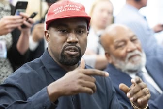 Kanye West: Am 11. Oktober hat der Rapper US-Präsident Donald Trump im Weißen Haus besucht.
