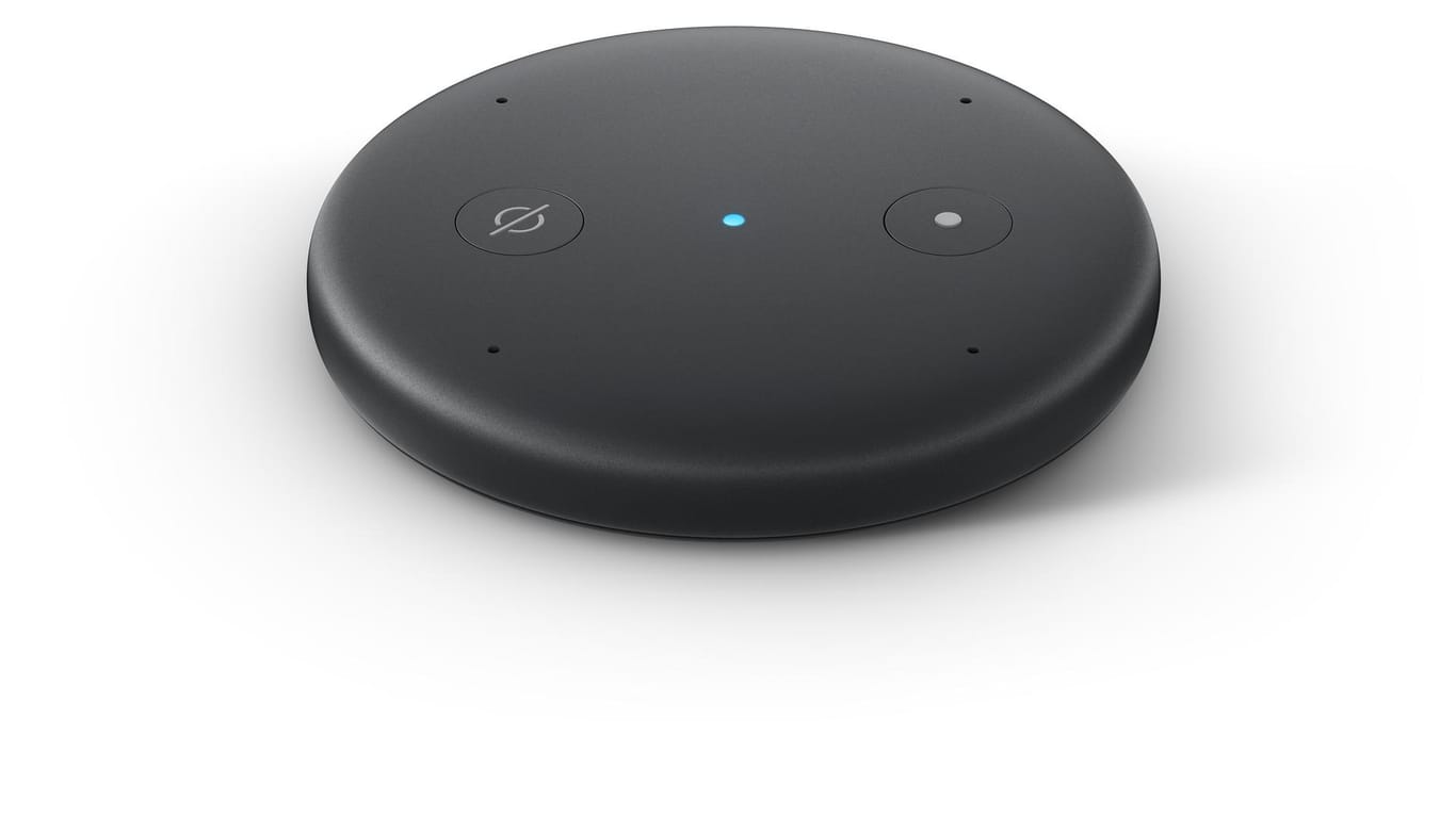 Amazon Echo Input: Das knopfartige Gadget macht "dumme" Lautsprecher "smart".