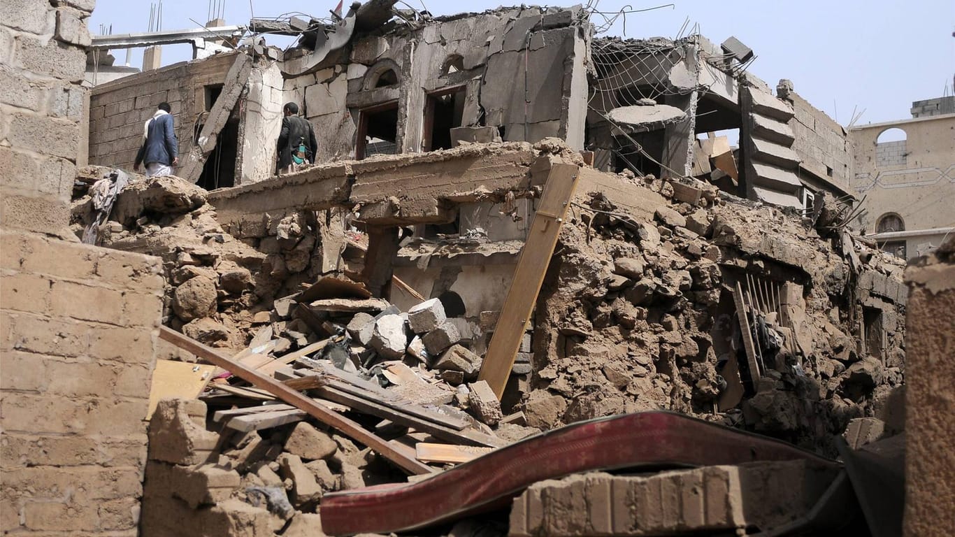 Ein zerstörtes Haus im Jemen: Im Krieg haben bereits Tausende Menschen ihr Leben verloren.