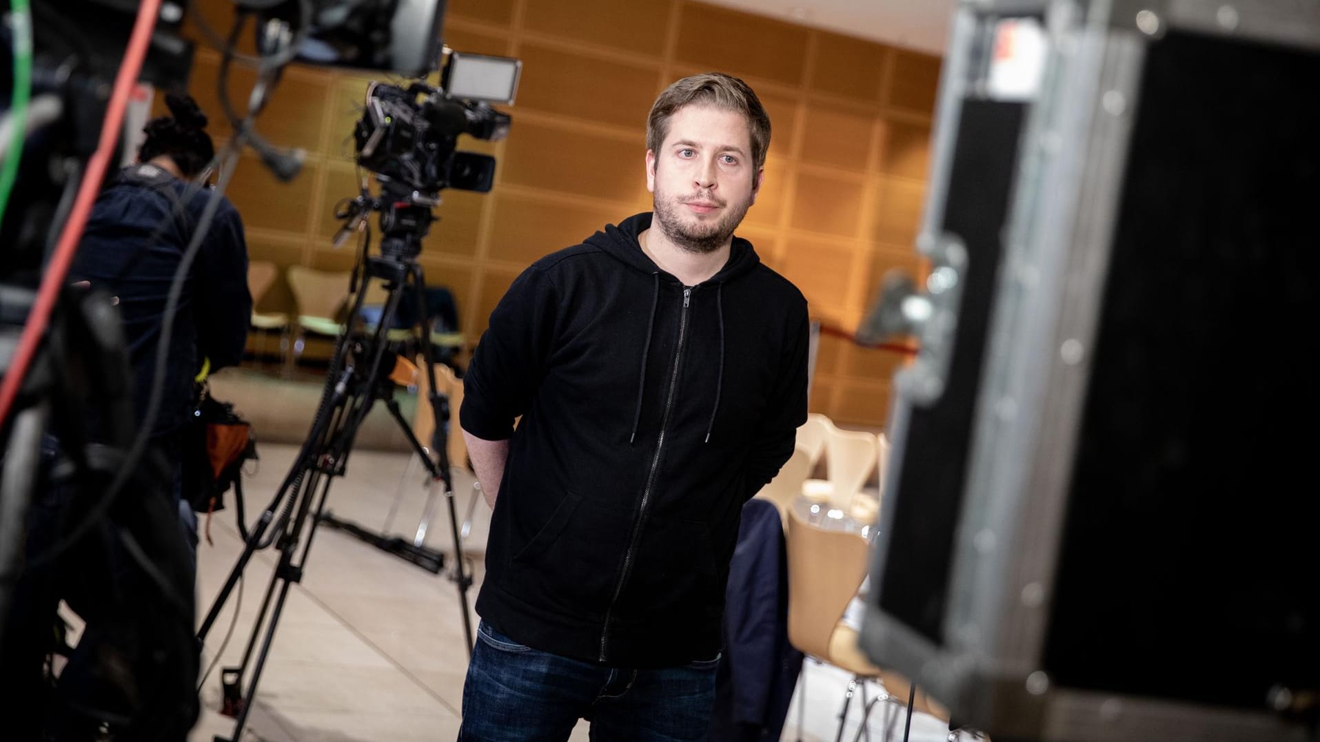 Kevin Kühnert, Vorsitzender der Jusos: Er fordert "tagespolitische Tretminen".