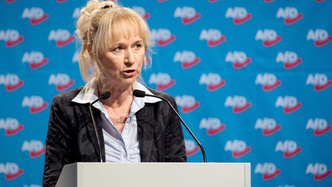 Die baden-württembergische Landtagsabgeordnete Christina Baum: Sie sieht in der Parteispitze "vorauseilenden Gehorsam" gegenüber dem Verfassungsschutz.