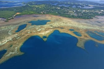 Luftaufnahme von Palau: Der Inselstaat will zum Ozeanschutz Sonnencremes verbieten