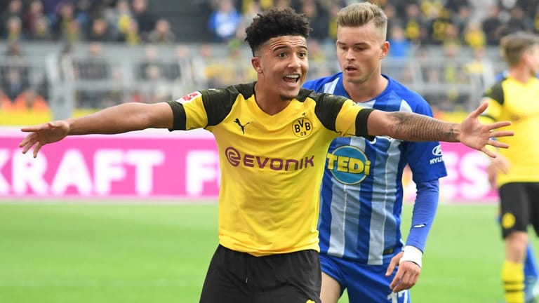 Der Shootingstar der Bundesliga: Dortmunds Jadon Sancho glänzt mit überragenden Leistungen.