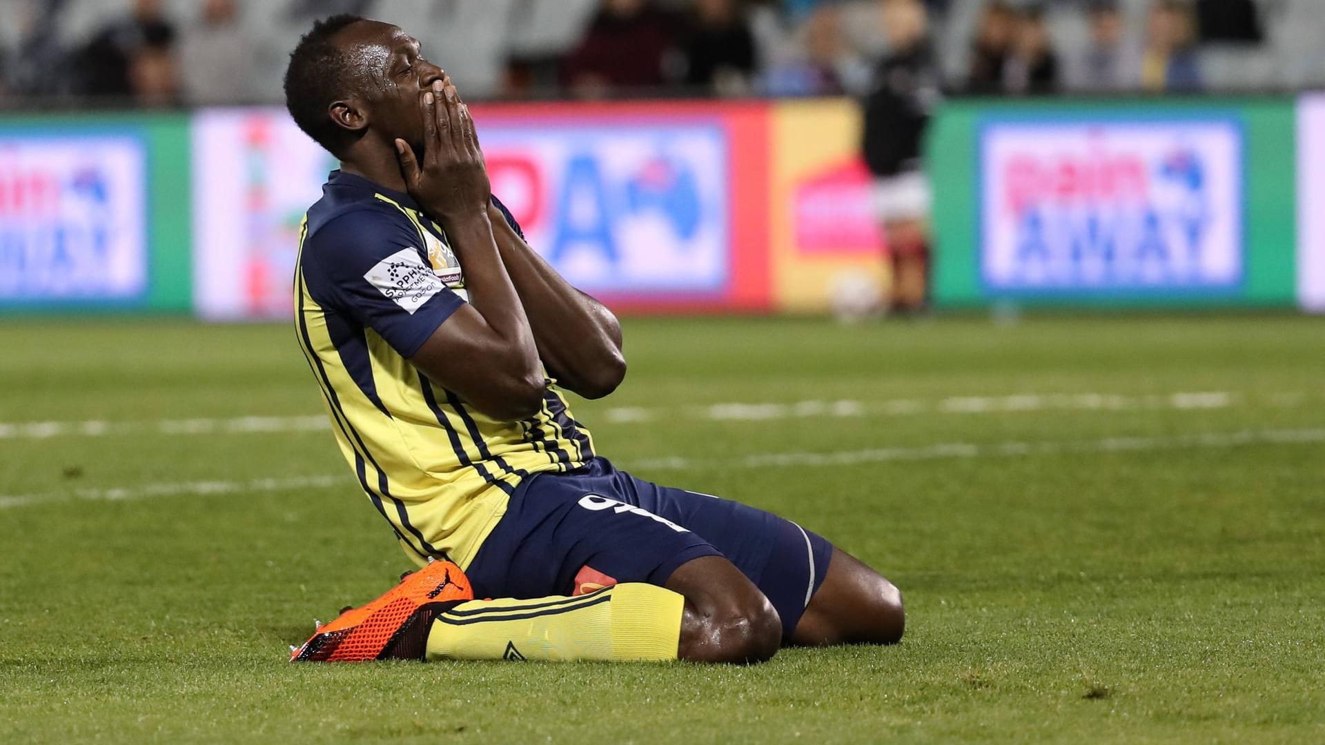 Trägt nicht mehr das Trikot der Central Coast Mariners: Usain Bolt.