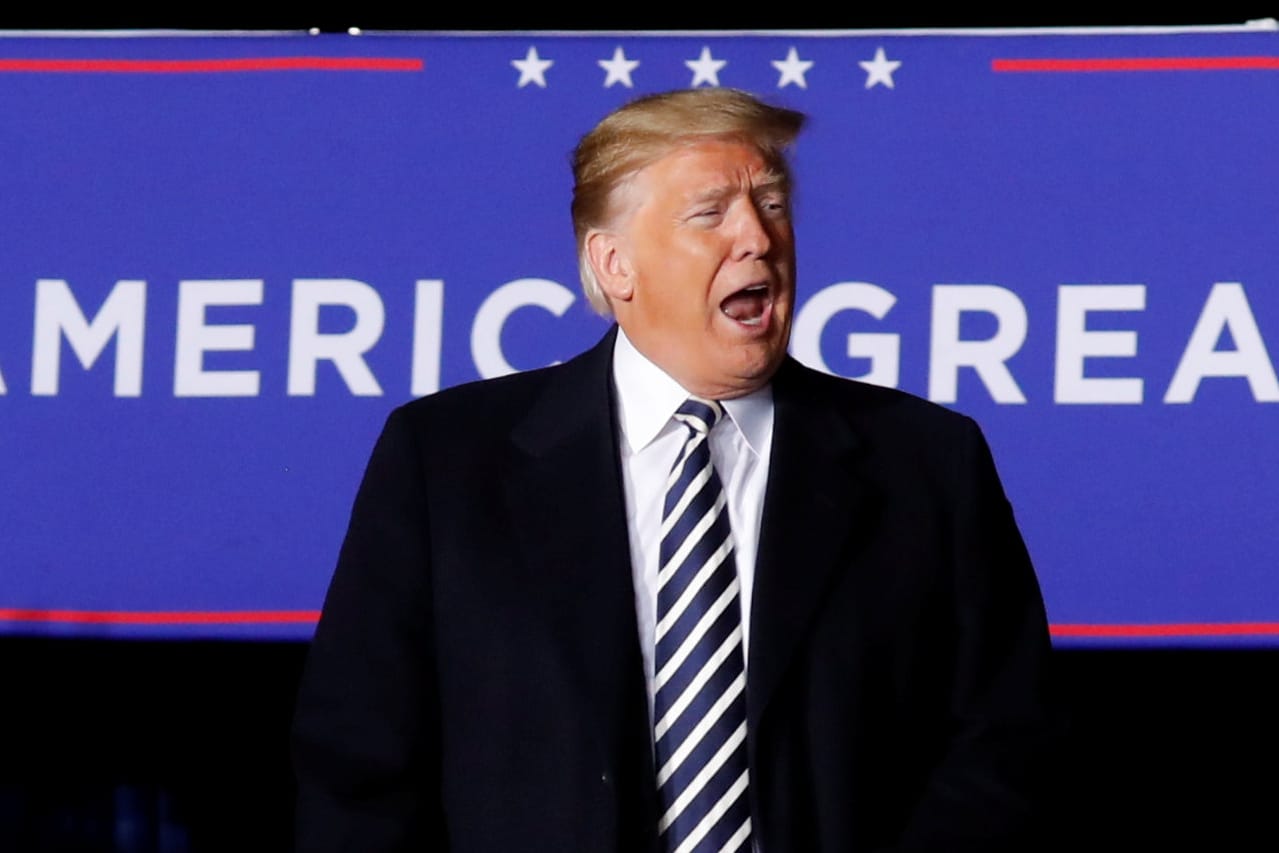Donald Trump: Der US-Präsident schürt im Wahlkampf die Furcht vor Migranten.