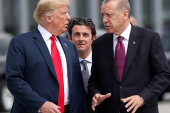 US-Präsident Donald Trump und der türkische Präsident Recep Tayyip Erdogan: Beide gingen vor einigen Monaten auf Konfrontationskurs – nun entspannen sich die Beziehungen offenbar.