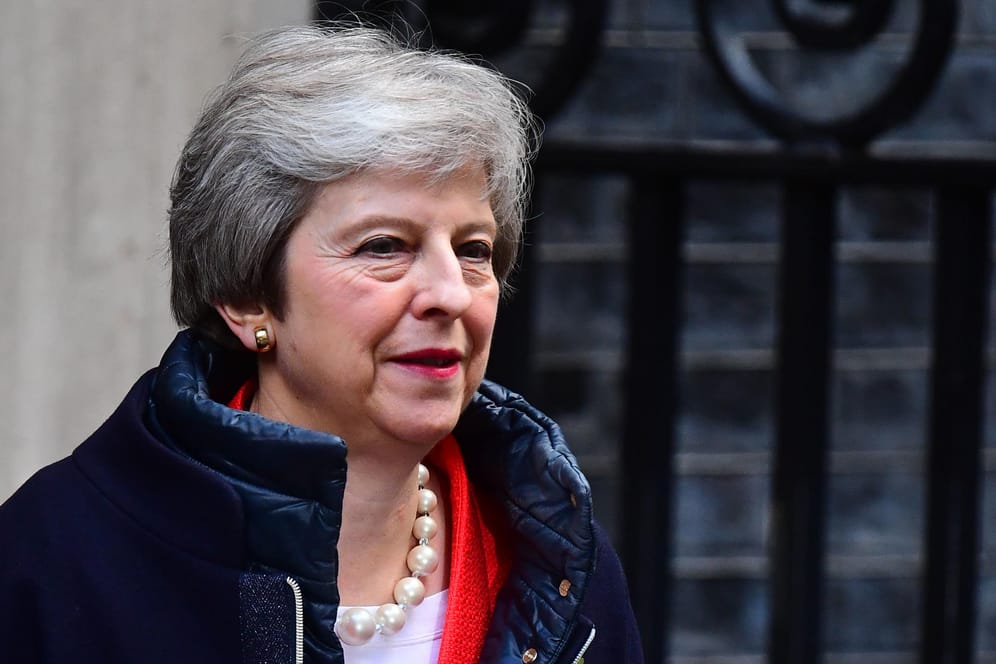 Theresa May: Die Premierministerin von Großbritannien stand angesichts der stockenden Verhandlungen in den letzten Wochen zunehmend unter Druck. (Archivbild)