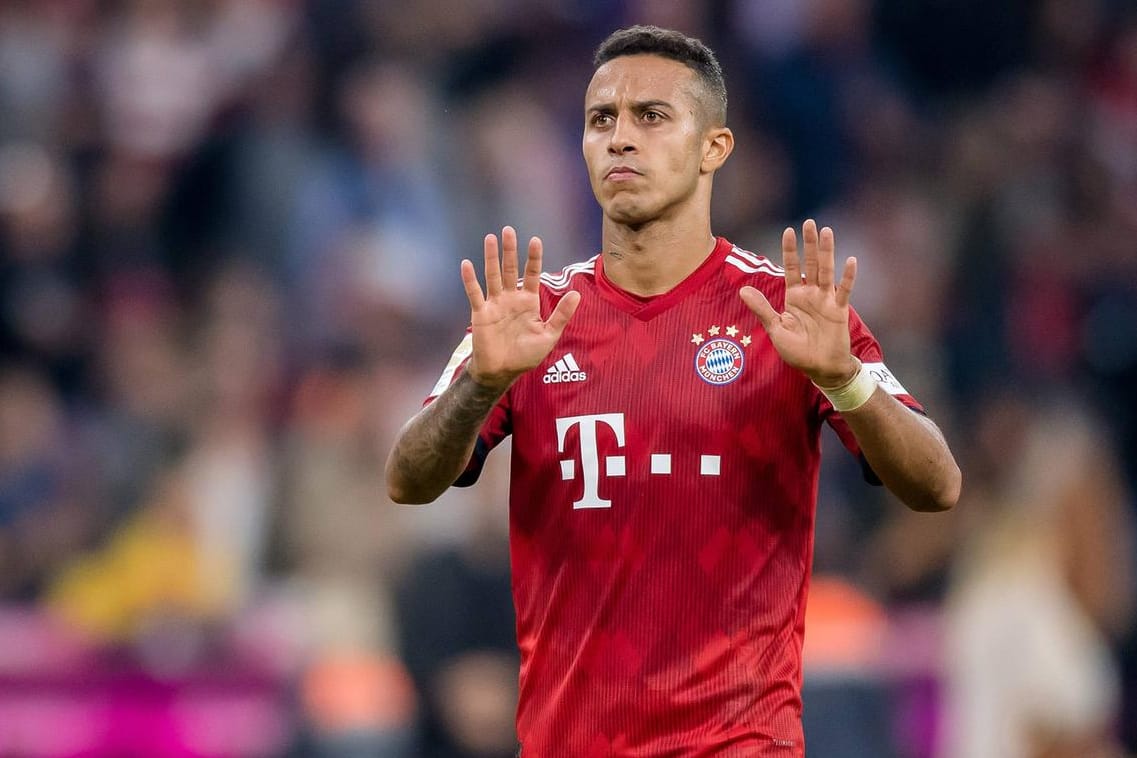 Fehlt den Bayern mehrere Wochen: Thiago.