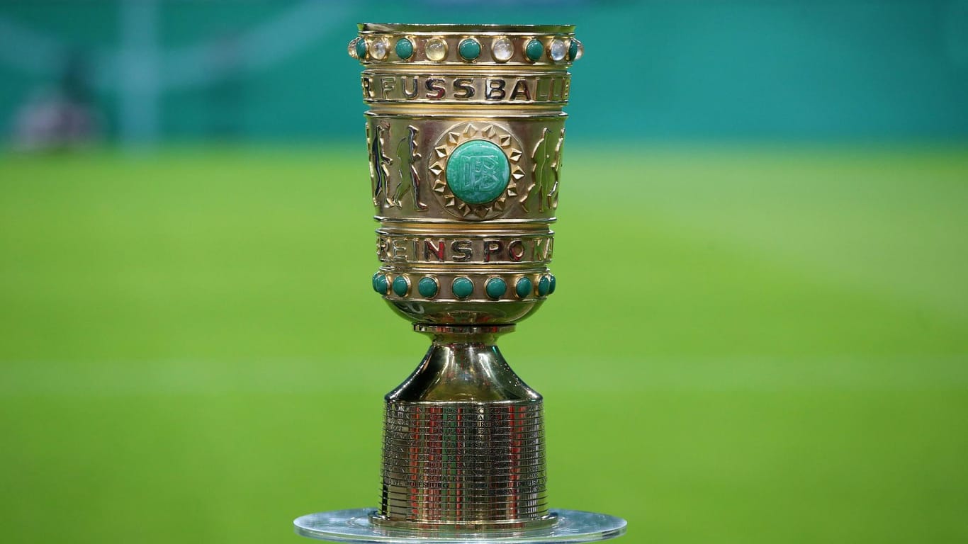 Das Objekt der Begierde: der DFB-Pokal.
