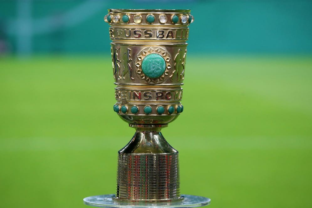Das Objekt der Begierde: der DFB-Pokal.