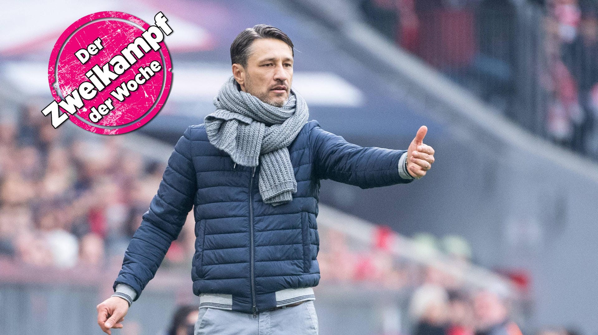 Trainer Niko Kovac beim ernüchternden 1:1 gegen den SC Freiburg. Die Kritik an ihm ist seit Samstag wieder lauter geworden.