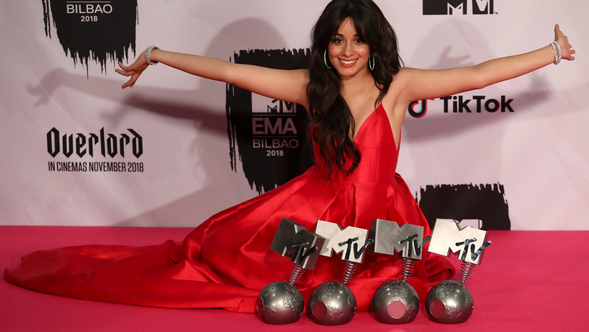 Camila Cabello: Die Favoritin der MTV Europe Music Awards räumte vier Auszeichnungen ab.