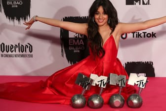 Camila Cabello: Die Favoritin der MTV Europe Music Awards räumte vier Auszeichnungen ab.