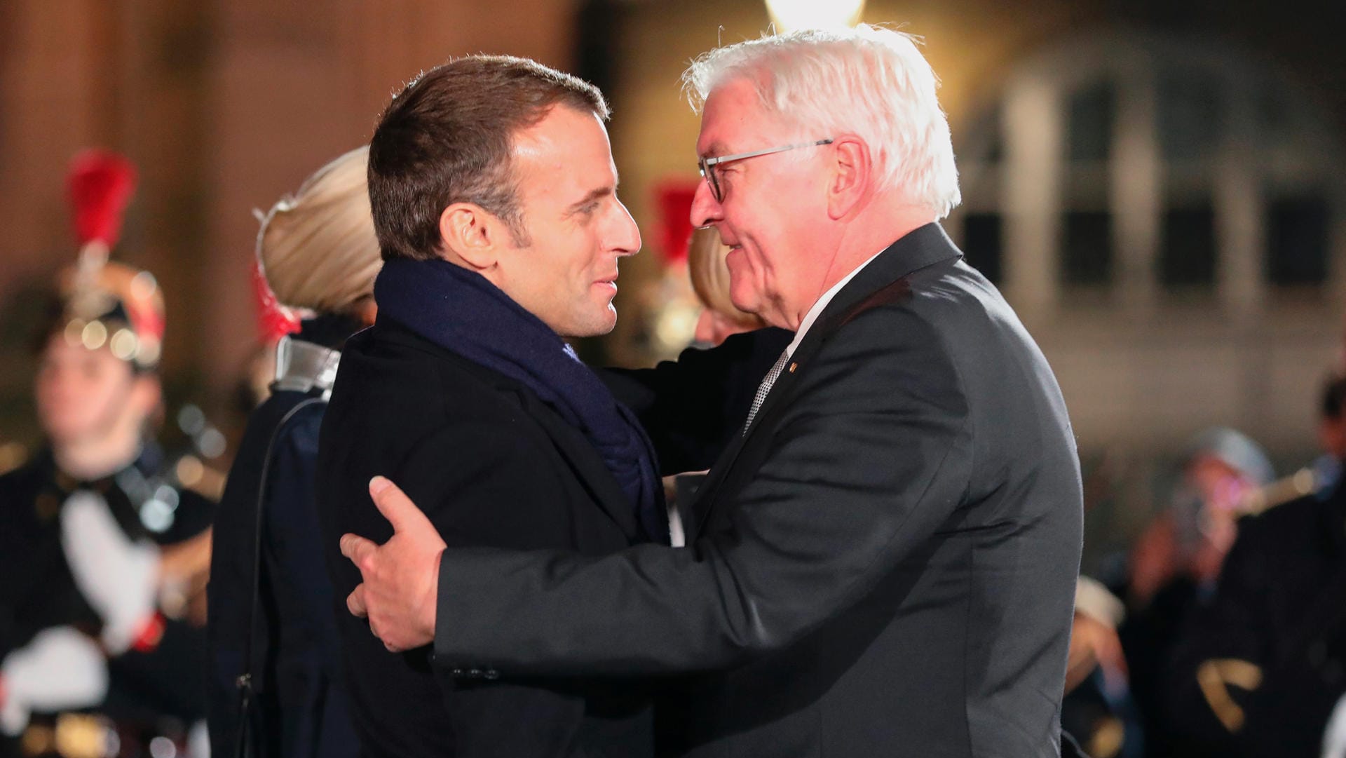 100 Jahre Kriegsende: Macron und Steinmeier in Straßburg