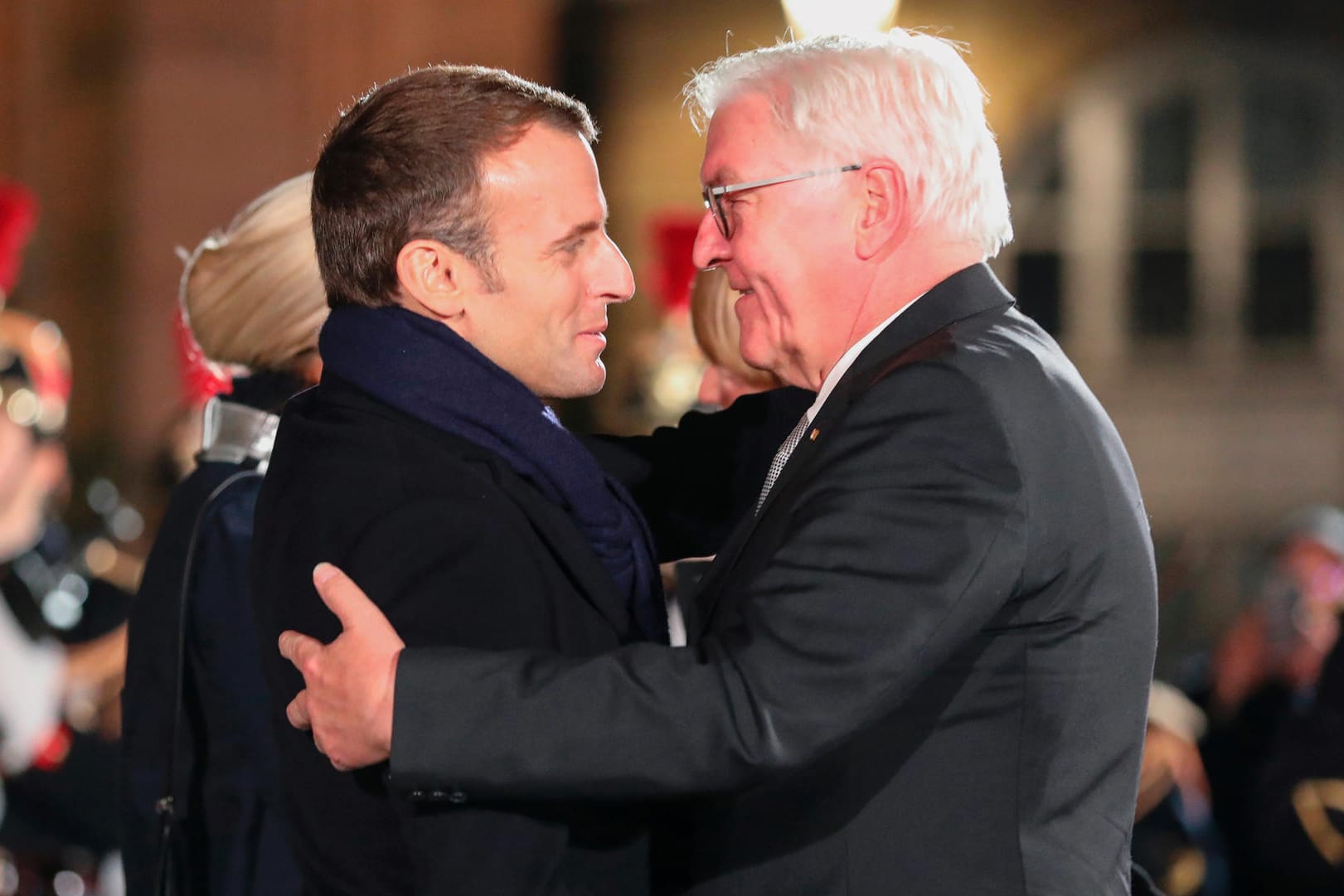 100 Jahre Kriegsende: Macron und Steinmeier in Straßburg