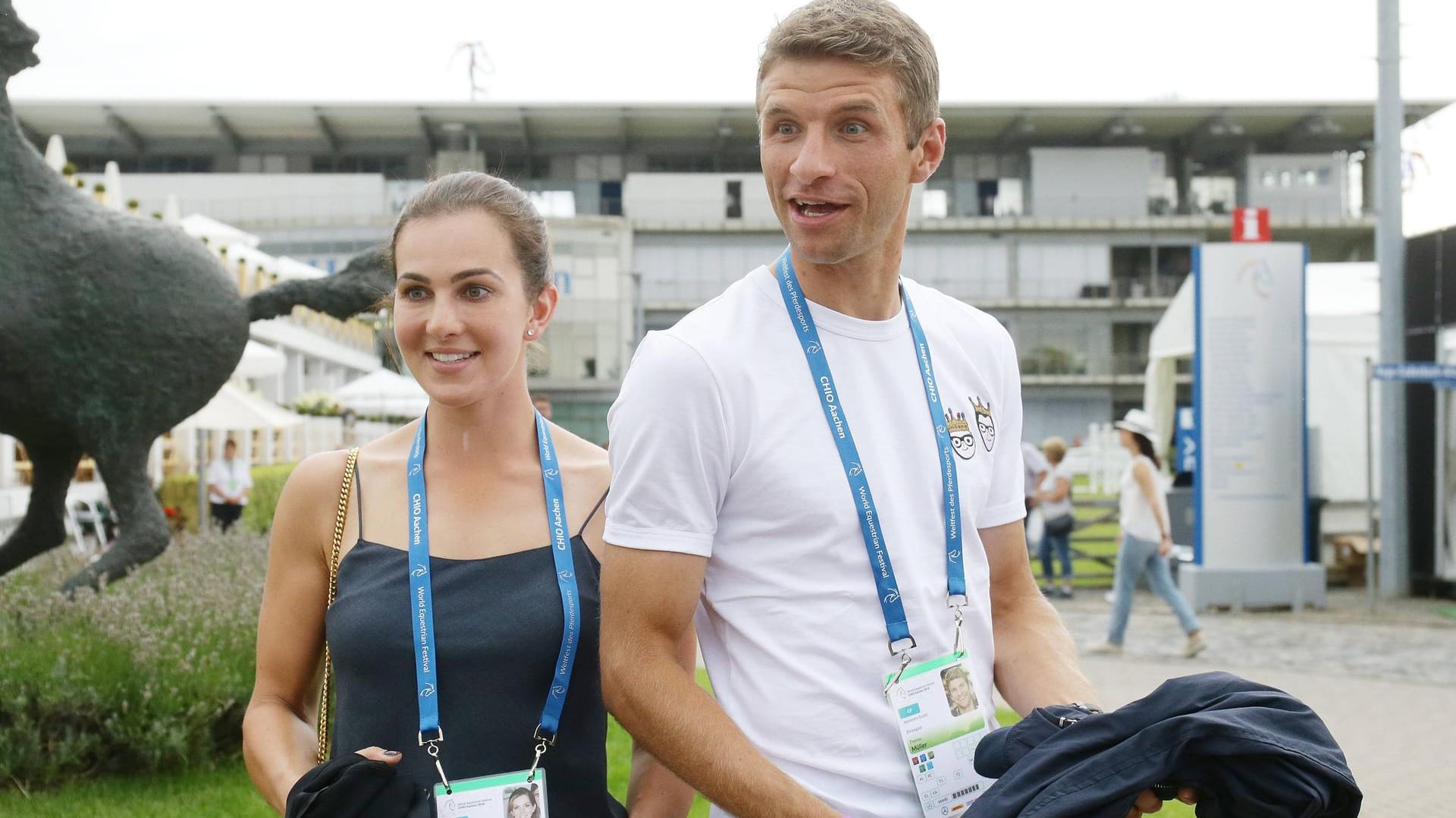 Lisa und Thomas Müller sind seit Dezember 2009 verheiratet.