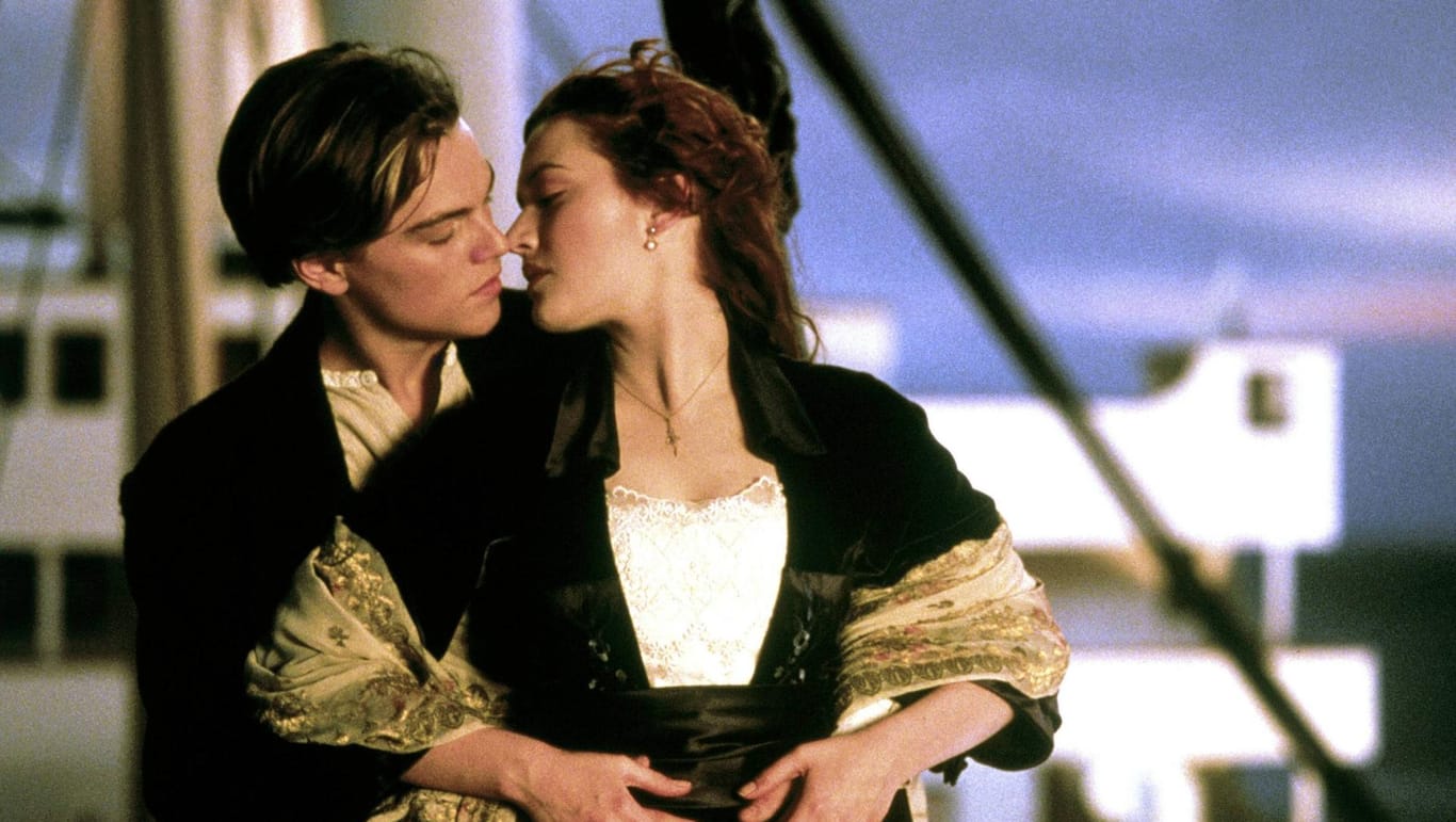 Leonardo DiCaprio und Kate Winslet: Sie ergatterten die Hauptrollen in "Titanic".