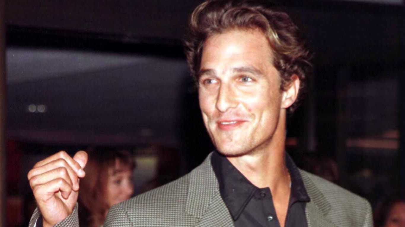Matthew McConaughey: Der damals 27-Jährige hatte ebenfalls für die Hauptrolle in "Titanic" vorgesprochen.