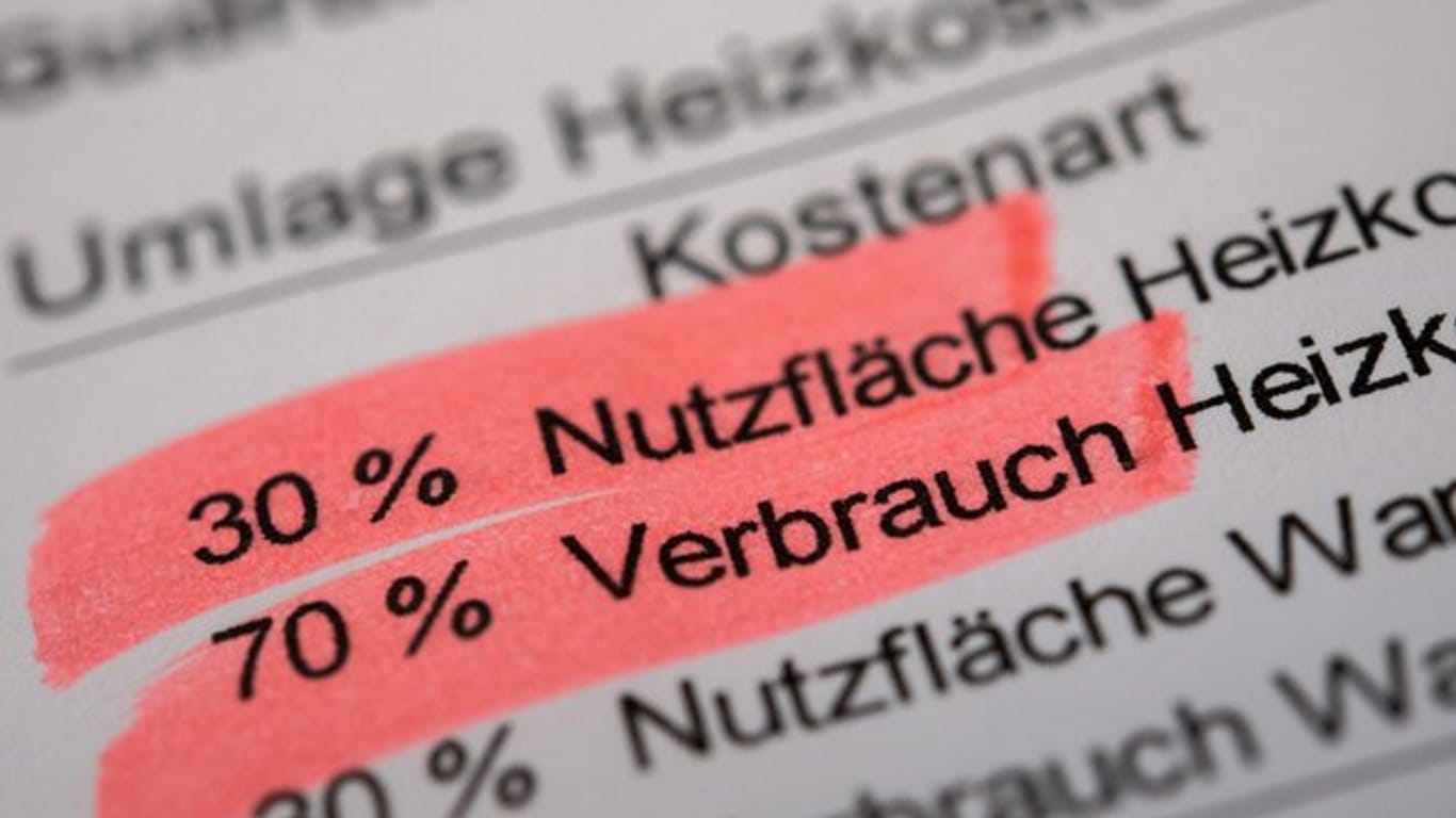 Ein wesentlicher Teil der Heizkosten muss verbrauchsabhängig abgerechnet werden, je nach Mietvertrag mindestens 50 und höchstens 70 Prozent.