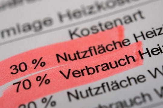 Ein wesentlicher Teil der Heizkosten muss verbrauchsabhängig abgerechnet werden, je nach Mietvertrag mindestens 50 und höchstens 70 Prozent.