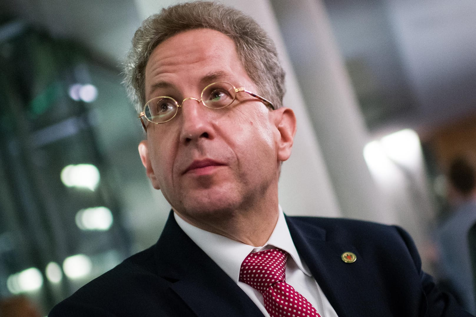 Hans-Georg Maaßen: Der Präsident des Bundesamts für Verfassungsschutz erhebt in seiner Rede schwere Vorwürfe.