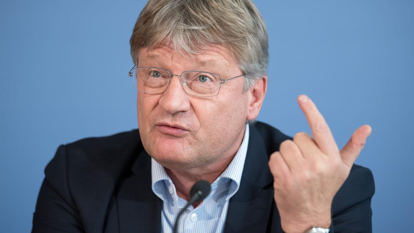 AfD-Chef Jörg Meuthen will Parteimitglieder, die sich extremistisch äußern, zum Austritt drängen.