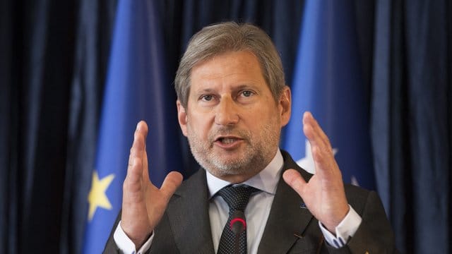 EU-Kommissar Johannes Hahn.