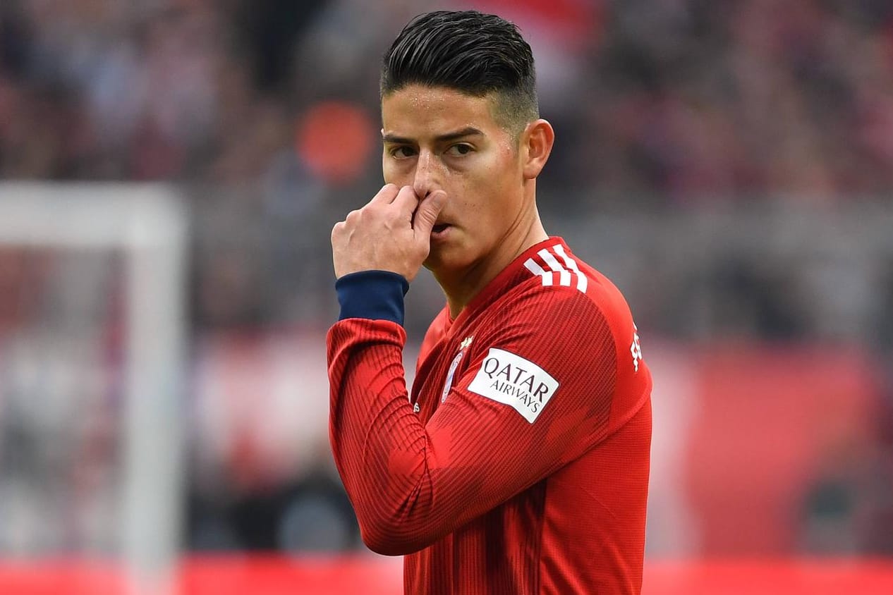 Bleibt womöglich nur noch bis Winter in München: James Rodriguez.