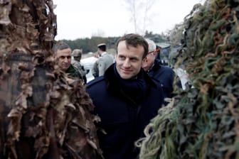 Staatspräsident Emmanuel Macron: Will sich nicht allein auf die USA verlassen.