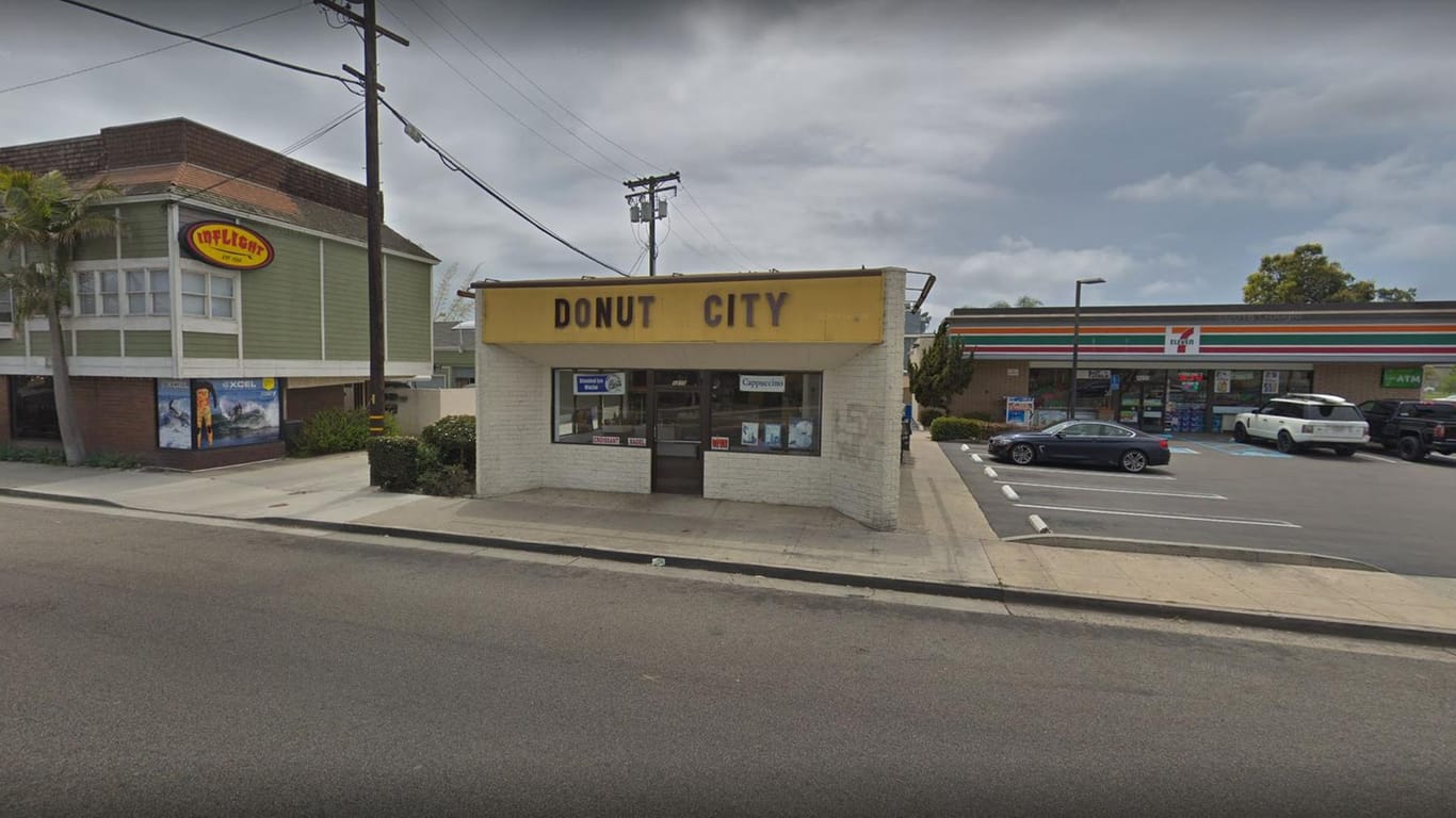 Donut City im US-Bundesstaat Kalifornien: Hier arbeitet das kambodschanische Ehepaar Chhan.