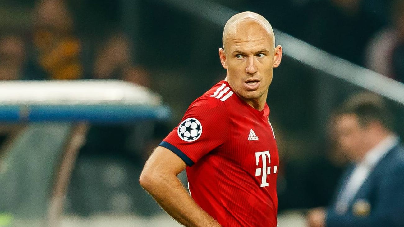 Arjen Robben: Der Niederländer leidet an einer Knieblockade.