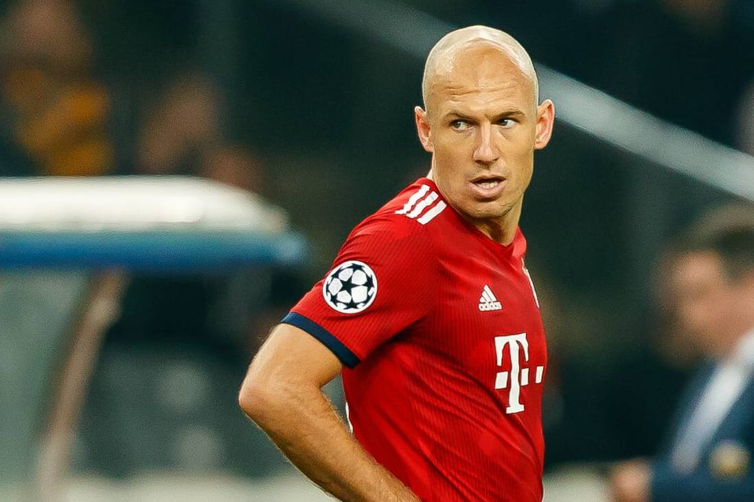 Arjen Robben: Der Niederländer leidet an einer Knieblockade.