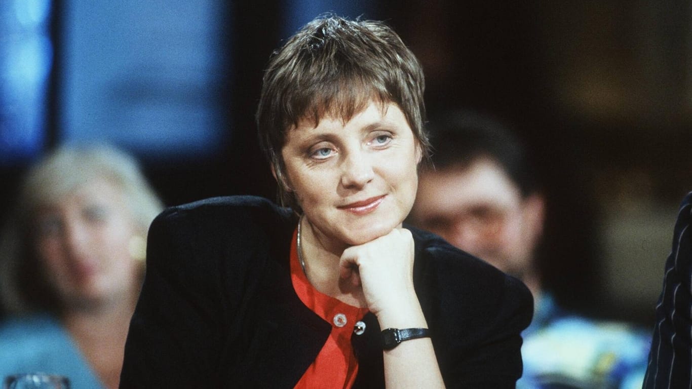 Angela Merkel im Jahr 1992: Damals war sie mal Kandidatin bei "Glückrad".