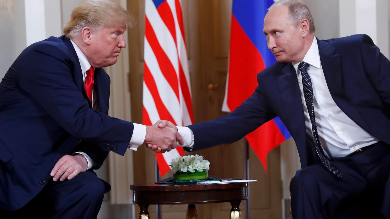 Donald Trump, Vladimir Putin: Die US-Regierung erwägt neue Sanktionen gegen Russland.