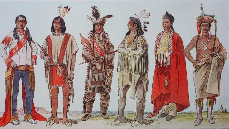 Amerikanische Ureinwohner: Neben der Lebensweise in der Prärie errichtete die sogenannte Mississipi-Kultur mit Cahokia auch eine Großstadt im heutigen Illinois.