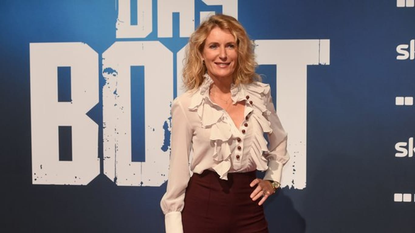 Maria Furtwängler besuchte die Premiere der TV-Serie "Das Boot".