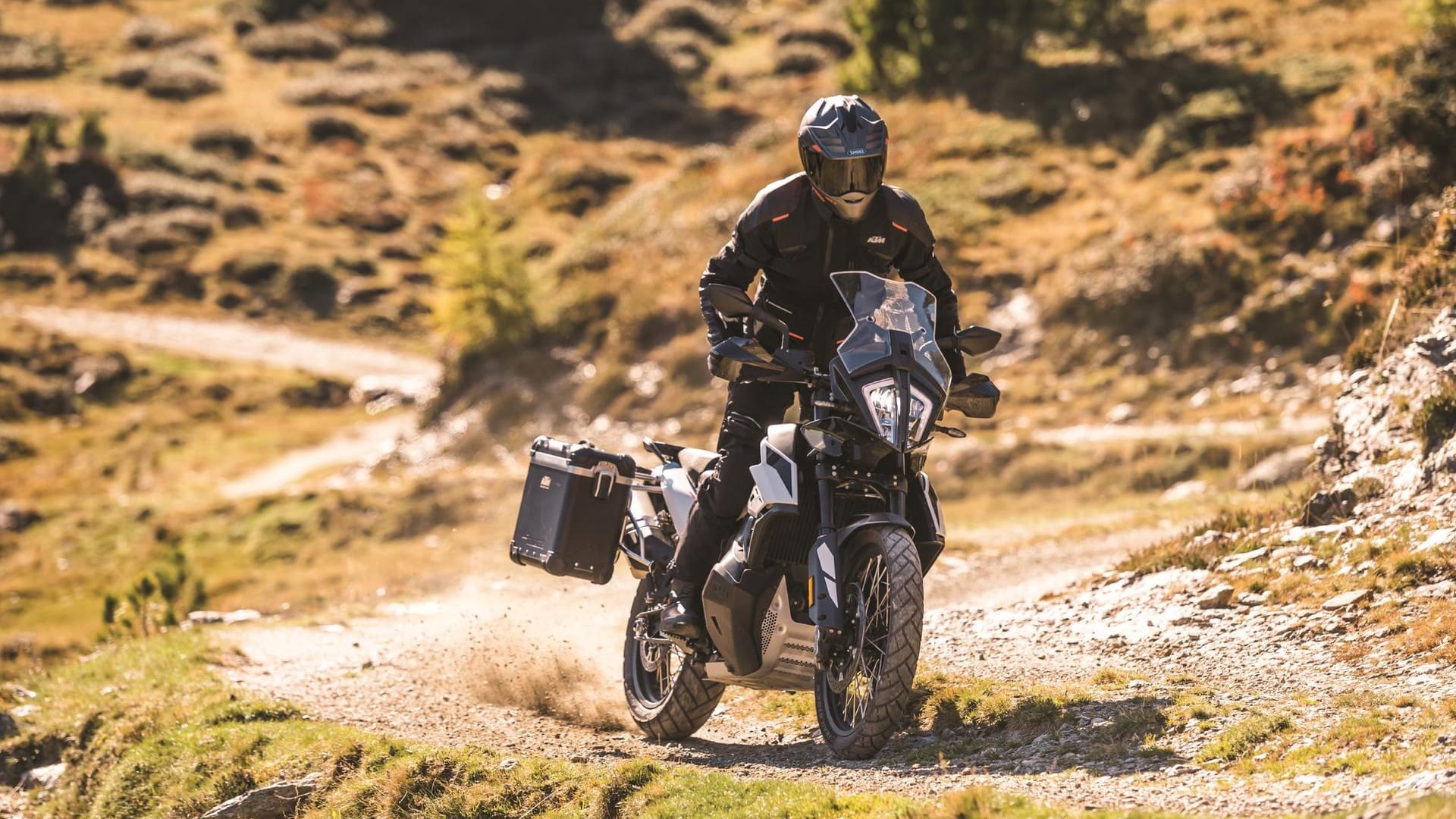 KTM 790 Adventure: Die Enduromaschine ist auch für Geländefahrten geeignet.