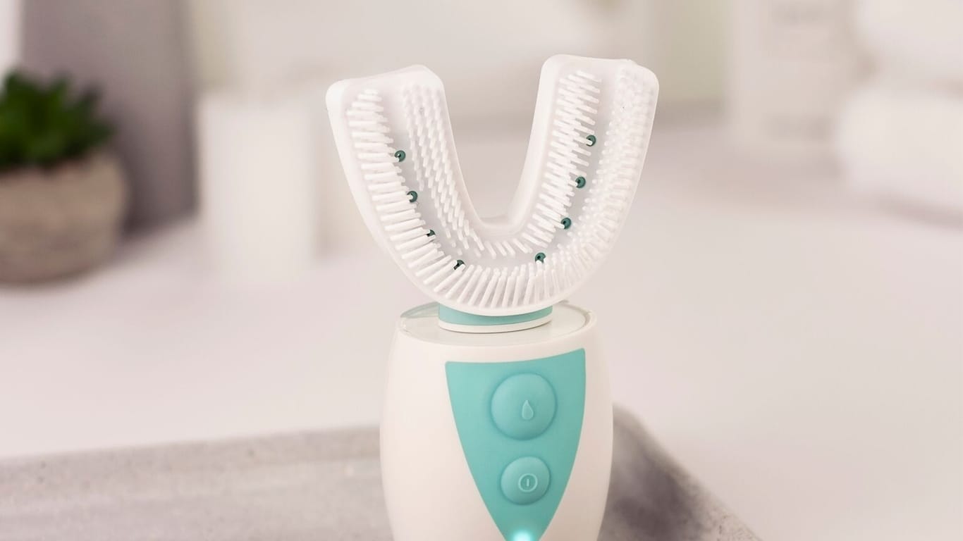 Amabrush: Die Zahnbürste verspricht saubere Zähne in zehn Sekunden.