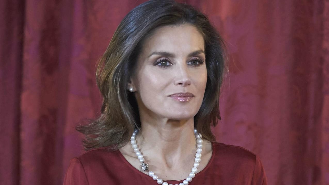 Königin Letizia von Spanien: Die 46-Jährige trägt immer eine glänzende Mähne.