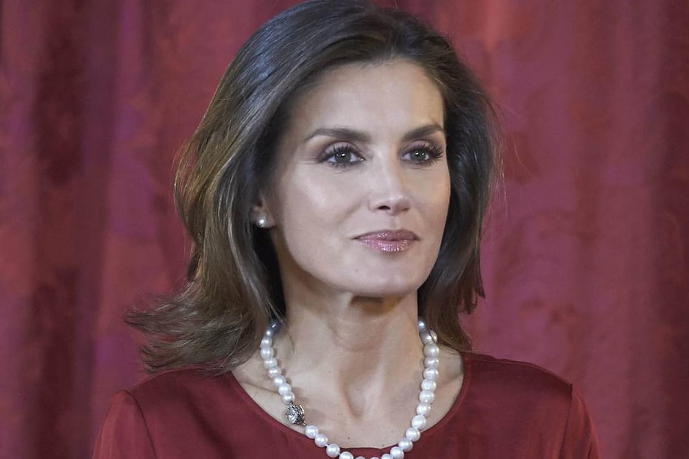 Königin Letizia von Spanien: Die 46-Jährige trägt immer eine glänzende Mähne.