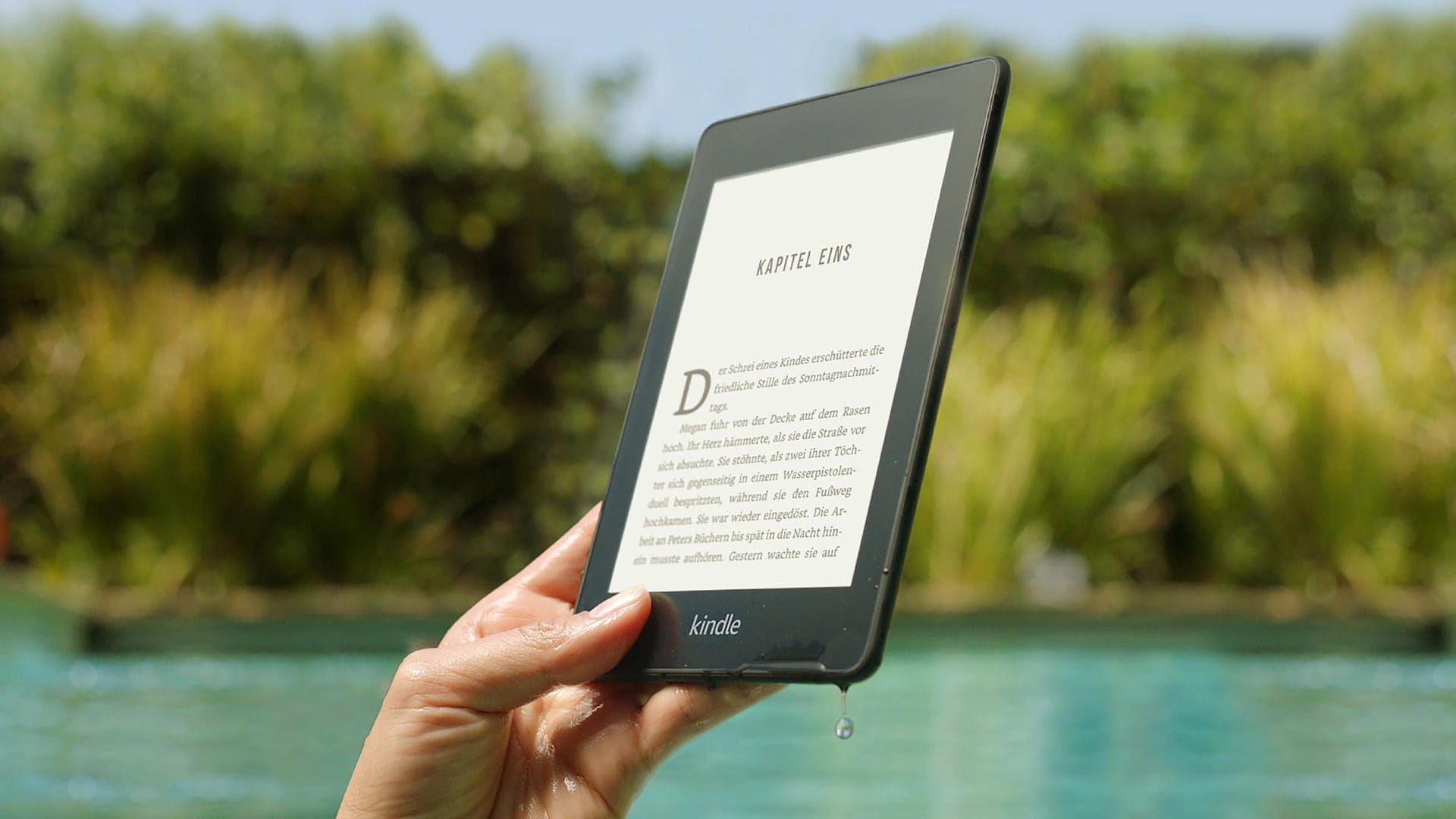 Der wasserfeste Kindle Paperwhite: E-Book-Reader im neuen Gewand.