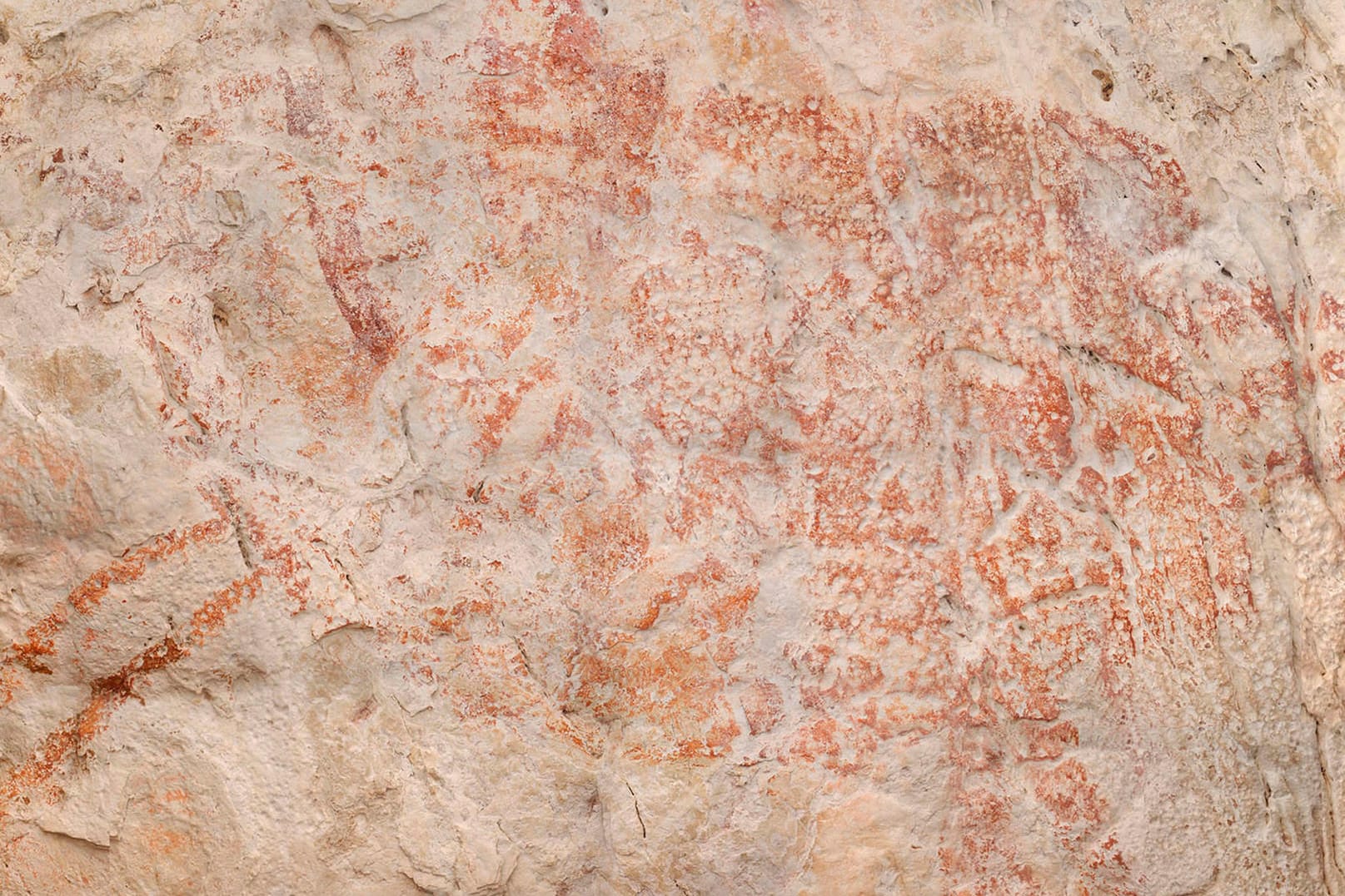 Der historische Fund in einer indonesischen Höhle: Die Zeichnung ist mindestens 40.000 Jahre alt.