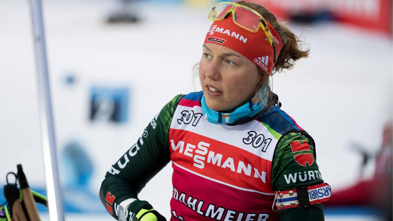 Deutsche Biathlon-Hoffnung: Laura Dahlmeier wurde in der vergangenen Saison Vierte im Gesamtweltcup.