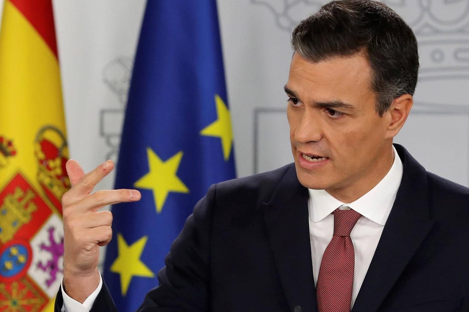 Pedro Sanchez: Die Behörden haben ein Attentat auf den spanischen Regierungschef vereitelt.
