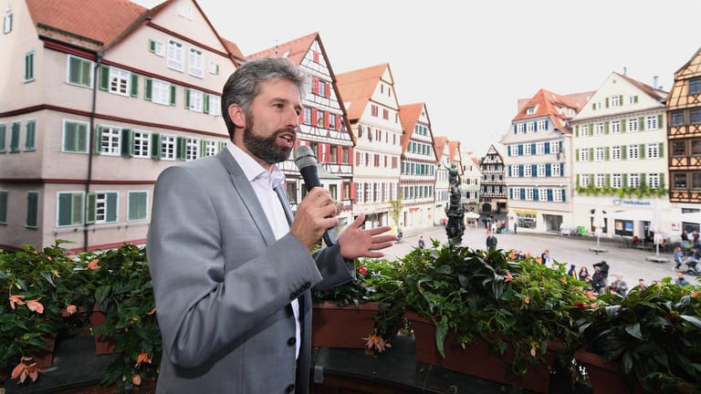 Tübingens Oberbürgermeister Boris Palmer: Er gilt als einer der ersten grünen Politiker, der konservative Politik machte. Mittlerweile hat er sich mit seinen Ideen bei der Partei ins Aus manövriert.