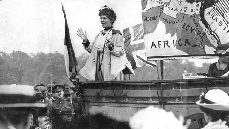 Emmeline Pankhurst: Die Suffragette war auch eine überzeugte Kolonialistin.