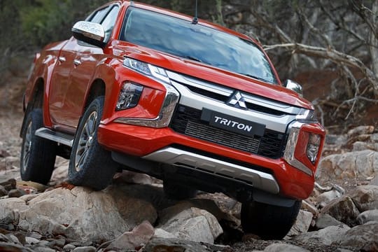 Vorbote: Nachdem Mitsubishi den neuen Triton in diesen Wochen bereits in vielen Ländern auf den Markt bringt, kommt er in Deutschland erst Mitte 2019 als L200 in den Handel.